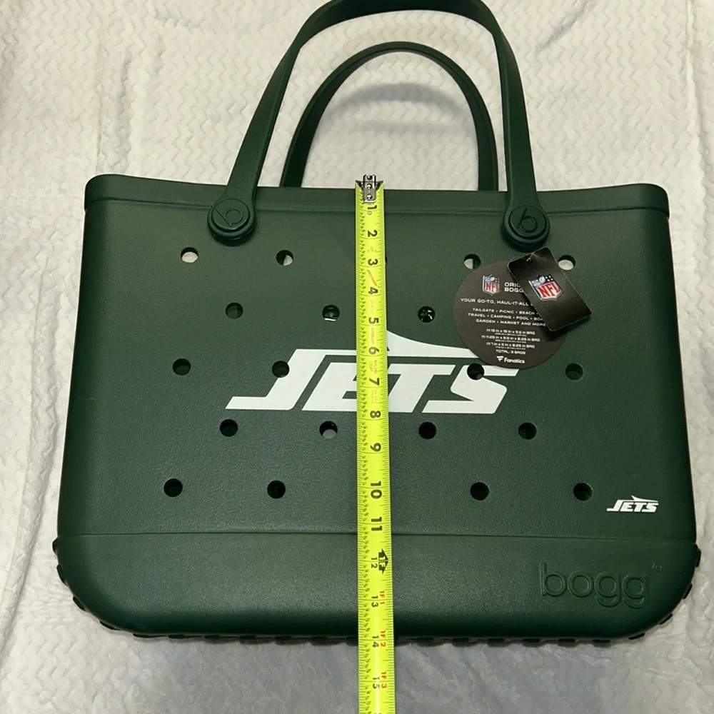 Bogg New York Jets Extra Large Original Bogg Bag w/ 2 Smaller Inserts NWT - Picture 5 of 10